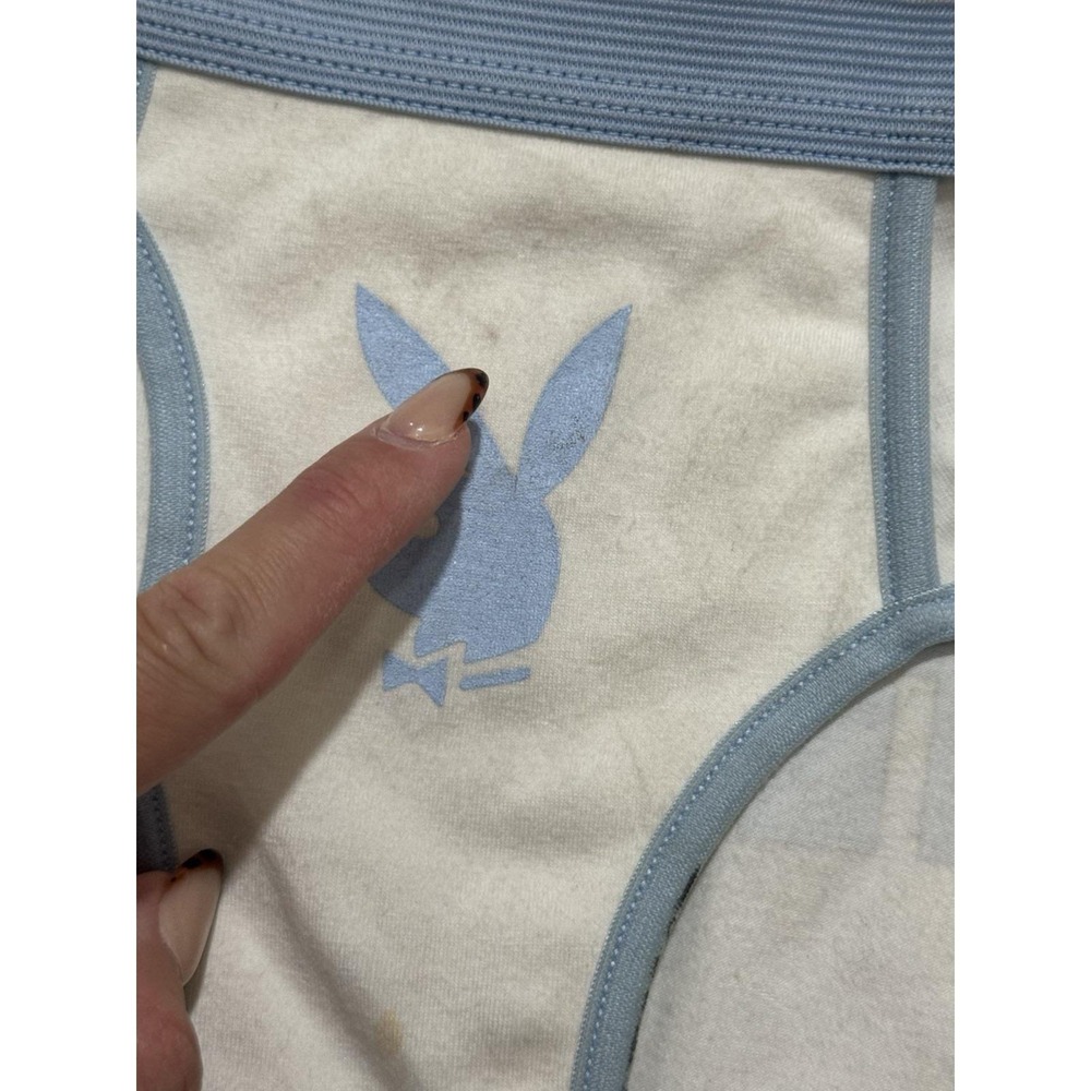 Y2K Vintage Playboy Bunny Head HOT‎ Briefs Underwear Size M - Picture 15 of 16